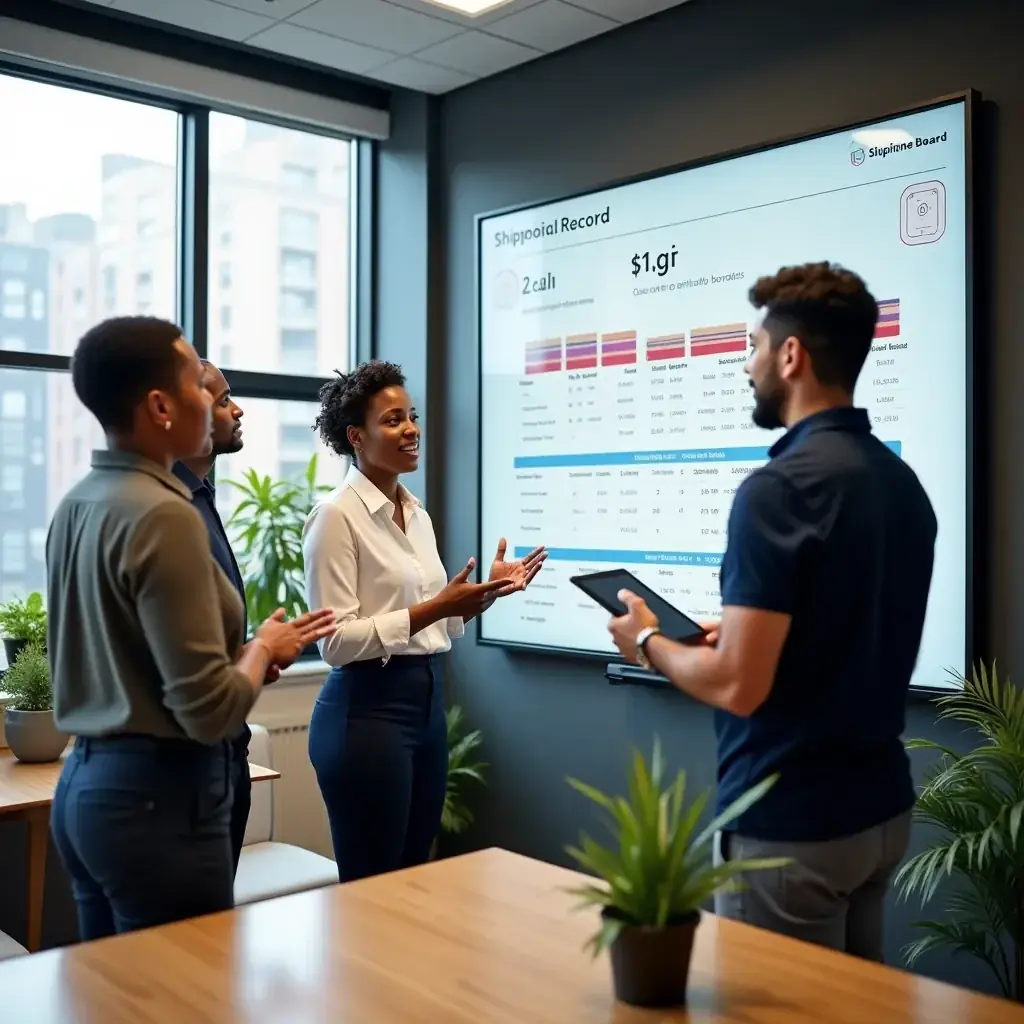 Professional team collaboration